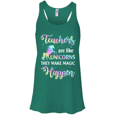 Teachers Are Like Unicorns They Make Magic Happen T-Shirt & Tank Top | Teecentury.com