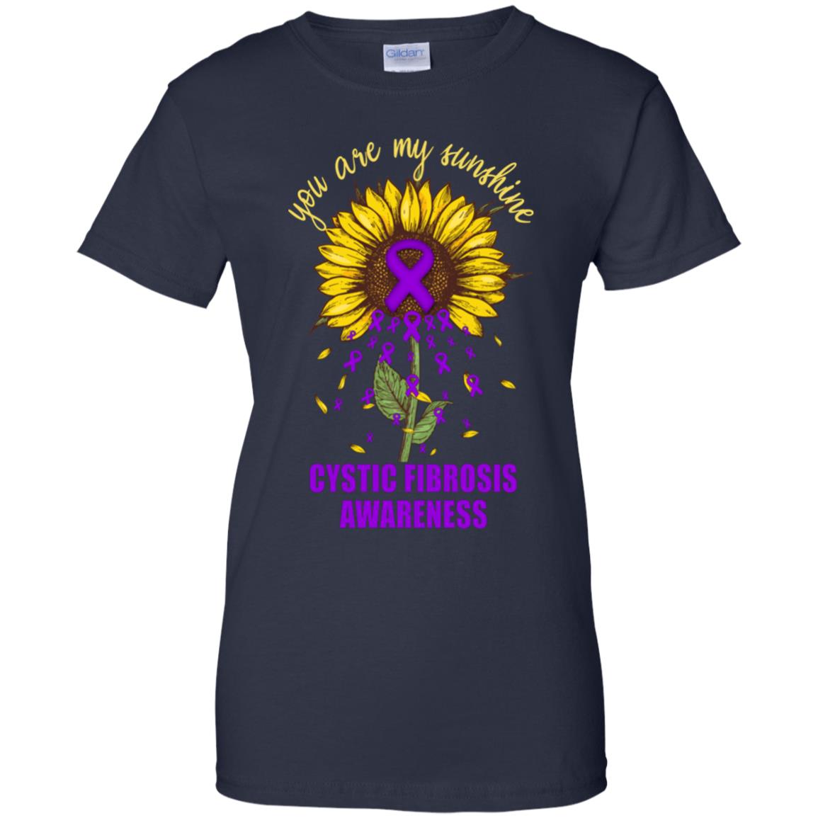 You Are My Sunshine Cystic Fibrosis Awareness T-Shirt & Hoodie | Teecentury.com