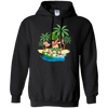 St Patricks Day Hawaiian Leprechaun Surfing T-Shirt & Hoodie | Teecentury.com