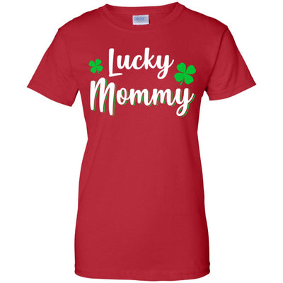 Luckiest Lucky Mommy St Patricks Day T-Shirt & Hoodie | Teecentury.com