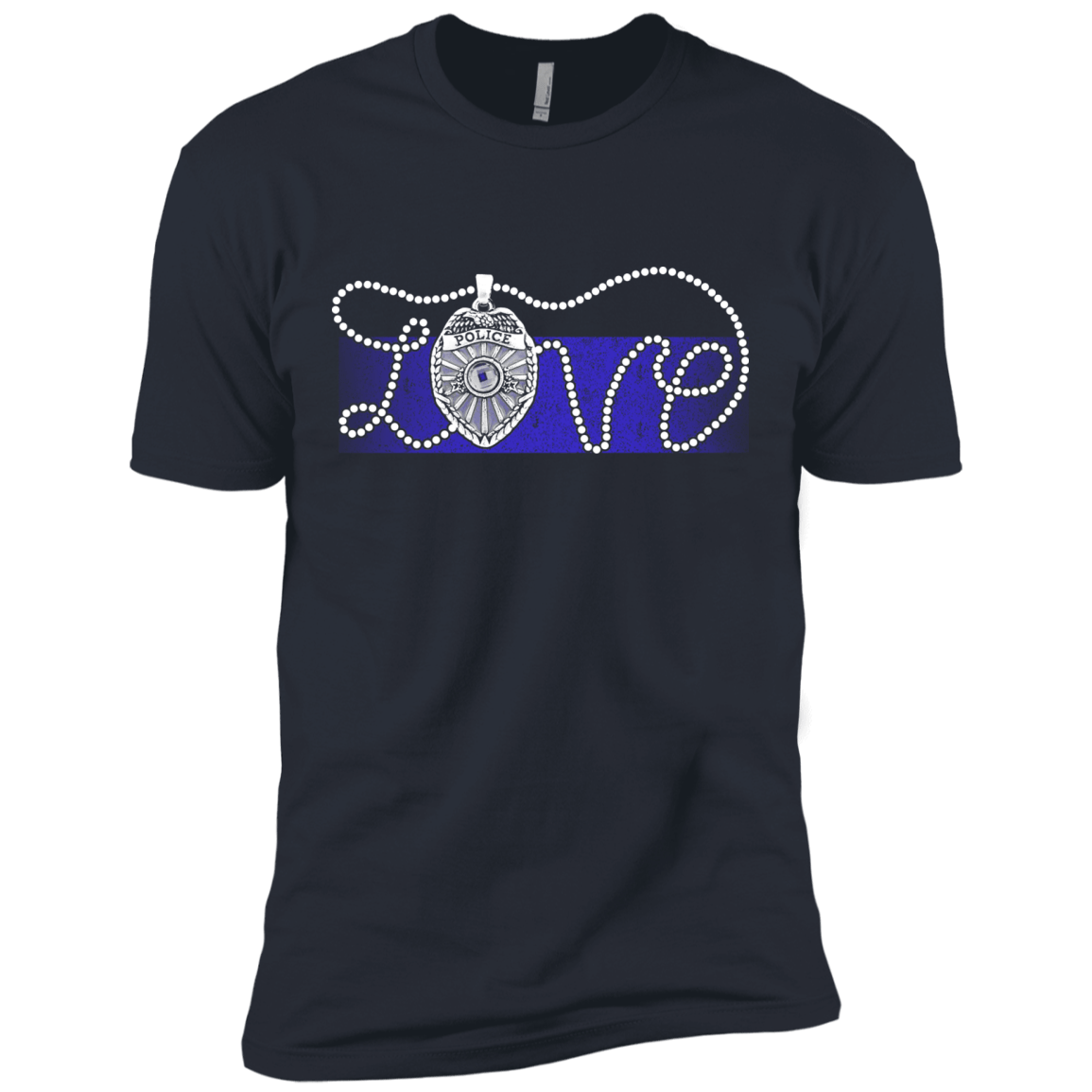 Love Thin Blue Line T-Shirt & Hoodie | Teecentury.com