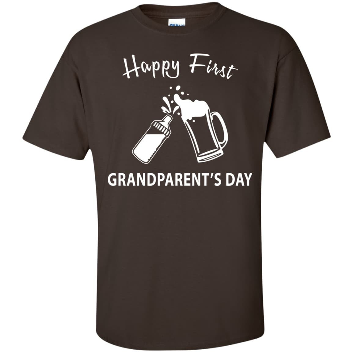 HAPPY FIRST GRANDPARENT'S DAY T-Shirt & Hoodie | Teecentury.com