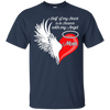 Mom Half My Heart Is In Heaven With My Angel T-Shirt & Hoodie | Teecentury.com