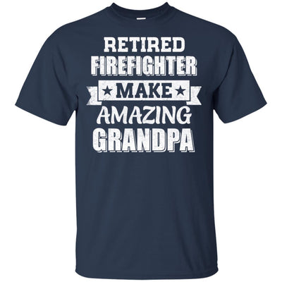 Funny Retired Firefighter Make Amazing Grandpa Gifts T-Shirt & Hoodie | Teecentury.com