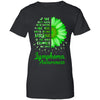 Being Strong Daisy Flower Green Lymphoma Awareness T-Shirt & Hoodie | Teecentury.com