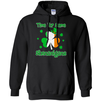 St. Patrick's Time For Some Shenanigans Funny Party T-Shirt & Hoodie | Teecentury.com