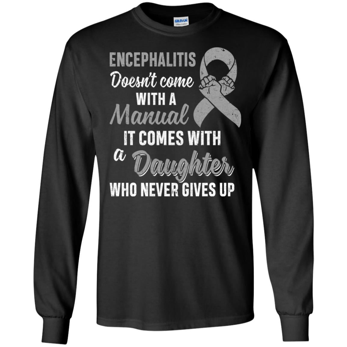 Encephalitis Awareness Daughter Warrior Gifts T-Shirt & Hoodie | Teecentury.com