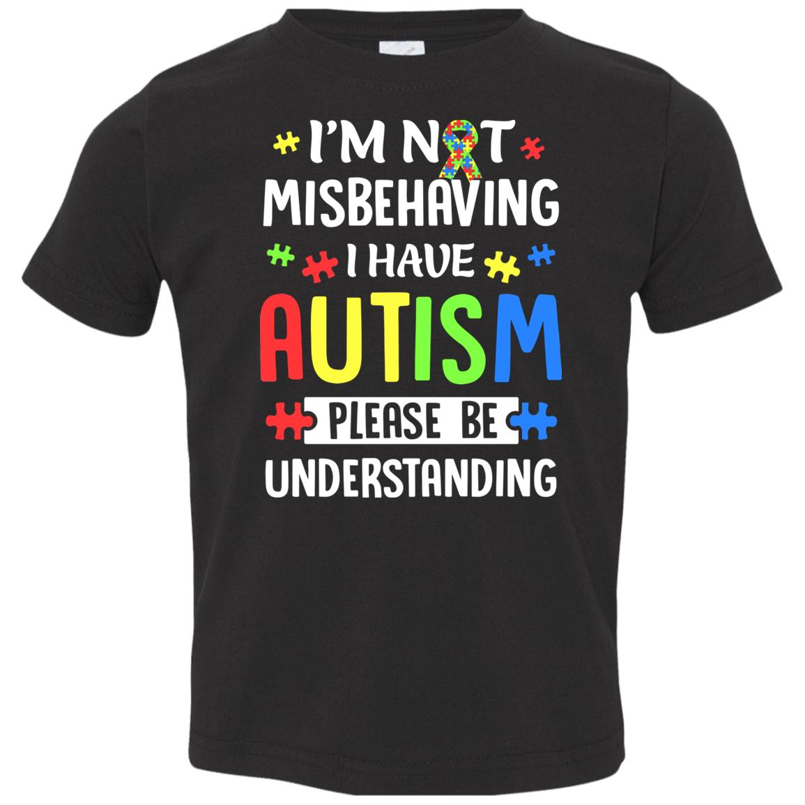 Autism Awareness I'm Not Misbehaving I Have Autism Youth Youth Shirt | Teecentury.com