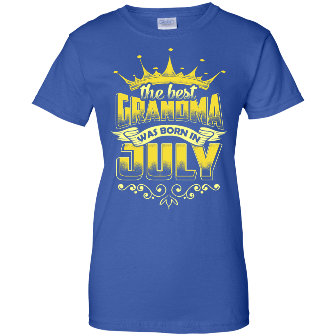 The Best Grandma Was Born In July T-Shirt & Hoodie | Teecentury.com