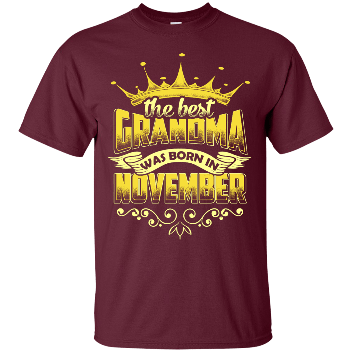 The Best Grandma Was Born In November T-Shirt & Hoodie | Teecentury.com