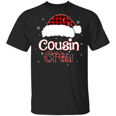 Cousin Crew Plaid Red Family Matching Christmas Pajamas T-Shirt & Sweatshirt | Teecentury.com
