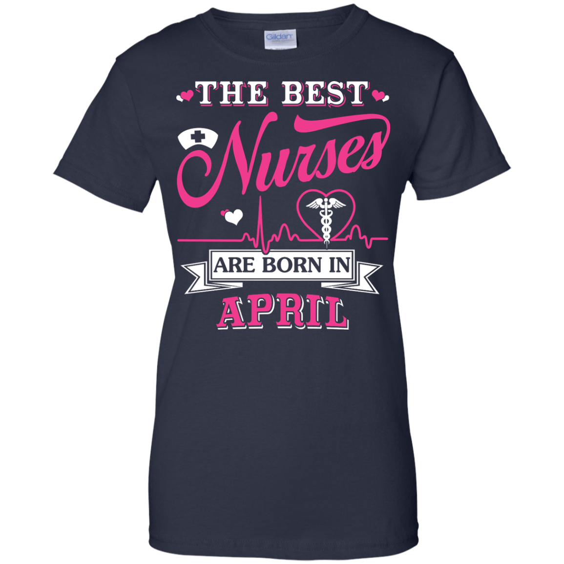 The Best Nurses Are Born In April T-Shirt & Hoodie | Teecentury.com