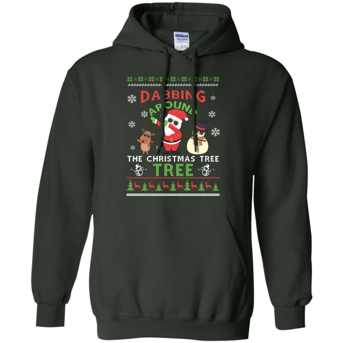 Dabbing Around The Christmas Tree Ugly Sweater T-Shirt & Hoodie | Teecentury.com