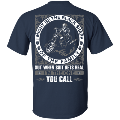 I Might Be The Black Sheep Of The Family Motorcycle T-Shirt & Hoodie | Teecentury.com