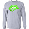 Kiss Me I'm Irish Lips St Patricks Day T-Shirt & Hoodie | Teecentury.com