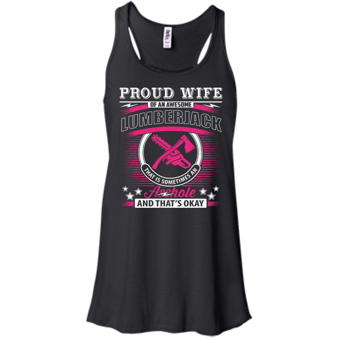 Proud Wife Of An Awesome Lumberjack T-Shirt & Hoodie | Teecentury.com