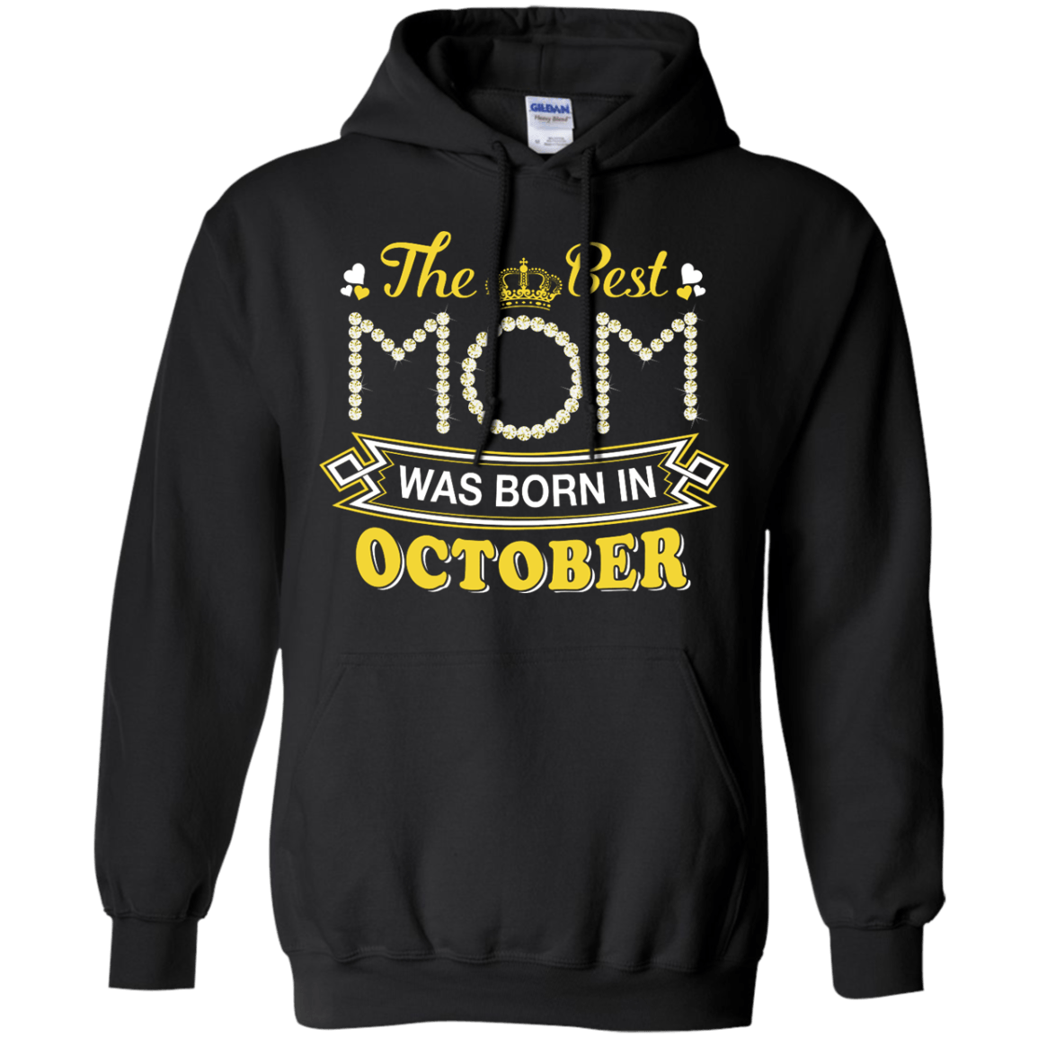 The Best Mom Was Born In October T-Shirt & Hoodie | Teecentury.com