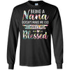 Being A Nana Doesn't Make Me Old It Makes Me Blessed T-Shirt & Hoodie | Teecentury.com