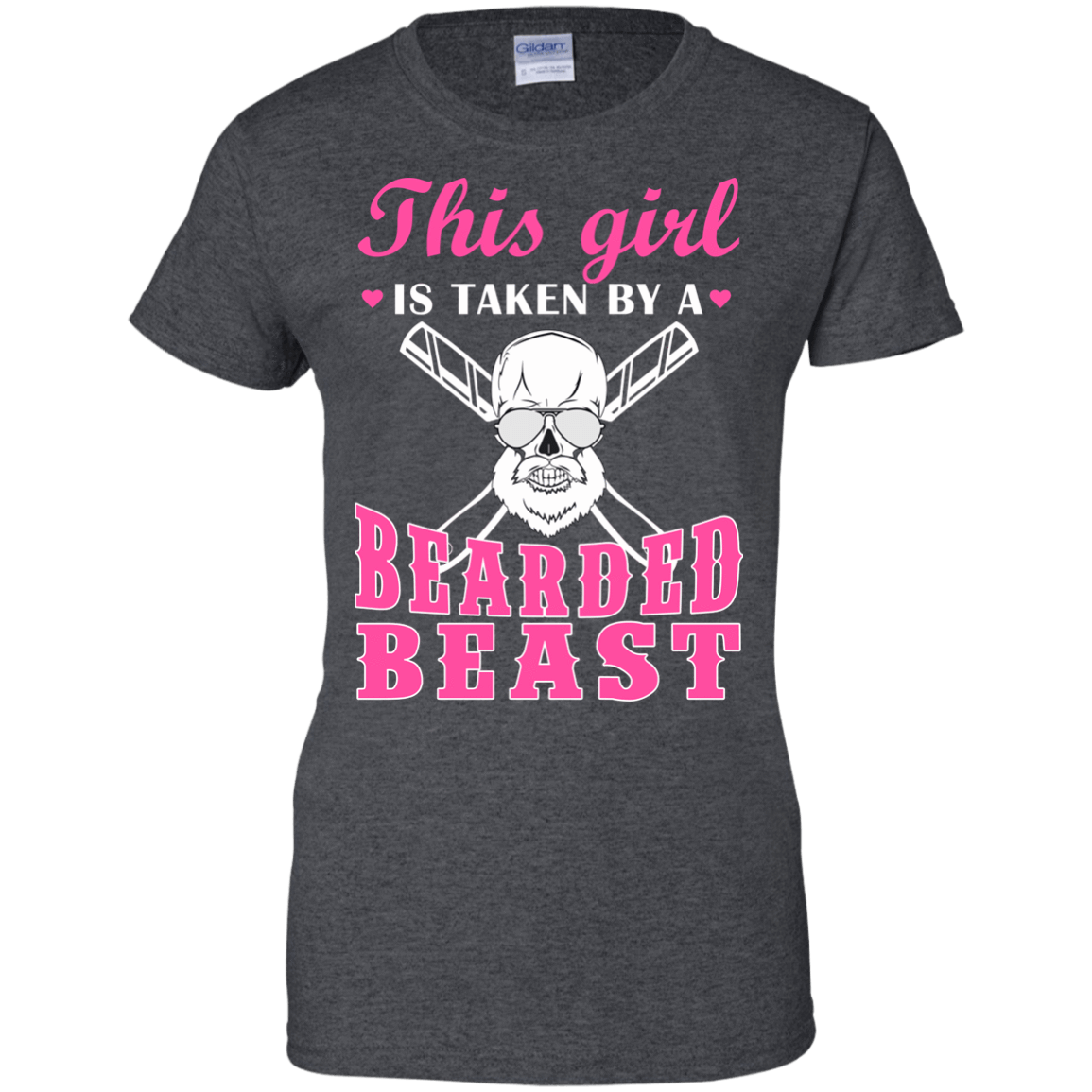 This Girl Is Taken By A Bearded Beast T-Shirt & Hoodie | Teecentury.com