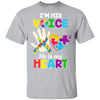 I'm His Voice He Is My Heart Dad Mom Autism Awareness T-Shirt & Hoodie | Teecentury.com