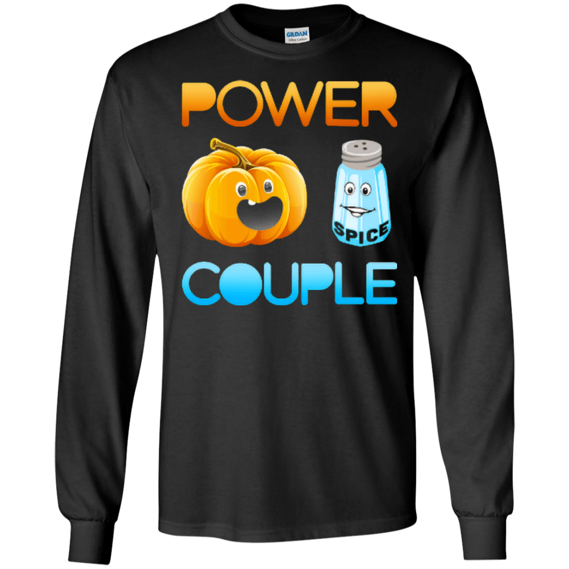 Pumpkin Spice Power Couple Halloween T-Shirt & Hoodie | Teecentury.com