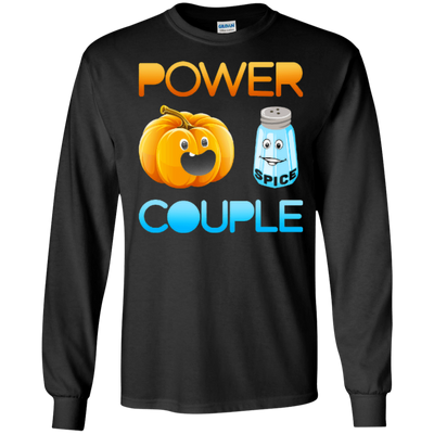 Pumpkin Spice Power Couple Halloween T-Shirt & Hoodie | Teecentury.com