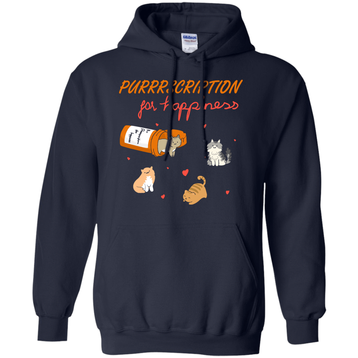 Purrrscription For Happiness T-Shirt & Hoodie | Teecentury.com