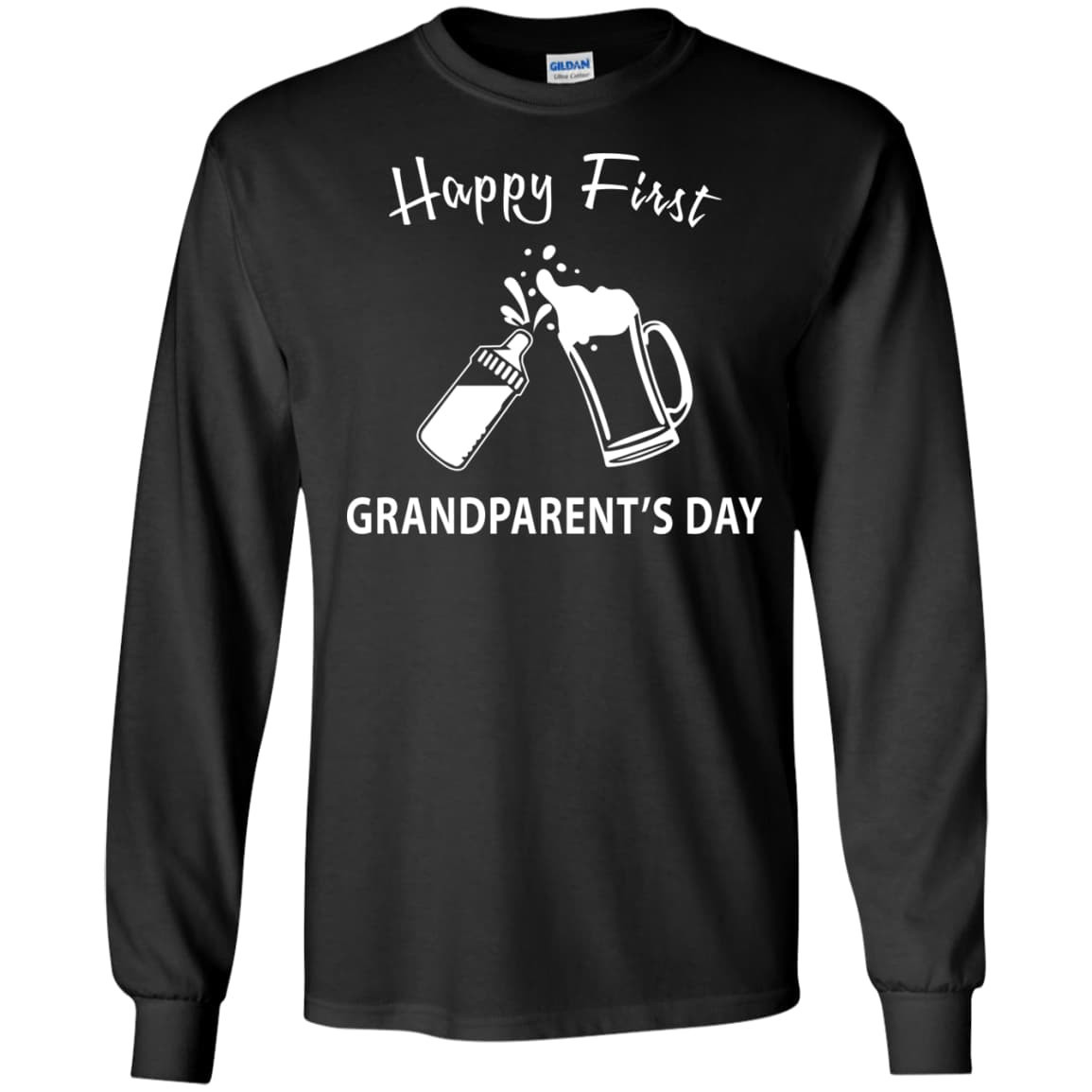HAPPY FIRST GRANDPARENT'S DAY T-Shirt & Hoodie | Teecentury.com