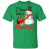 I Love Being A Mamaw Snowman Gift For Christmas Day T-Shirt & Sweatshirt | Teecentury.com