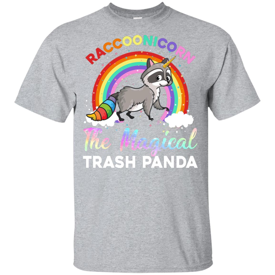 Racoonicorn Raccoon Unicorn Trash Panda For Kid Girls Youth Youth Shirt | Teecentury.com
