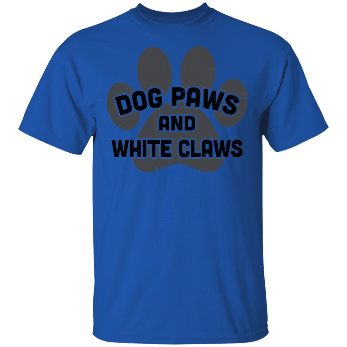 Dog Paws And White Claws Funny Cute Dog Lover T-Shirt & Hoodie | Teecentury.com