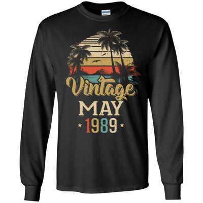 Retro Classic Vintage May 1989 33th Birthday Gift T-Shirt & Hoodie | Teecentury.com