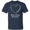 Butterfly Believe Brain Cancer Awareness Ribbon Gifts T-Shirt & Hoodie | Teecentury.com