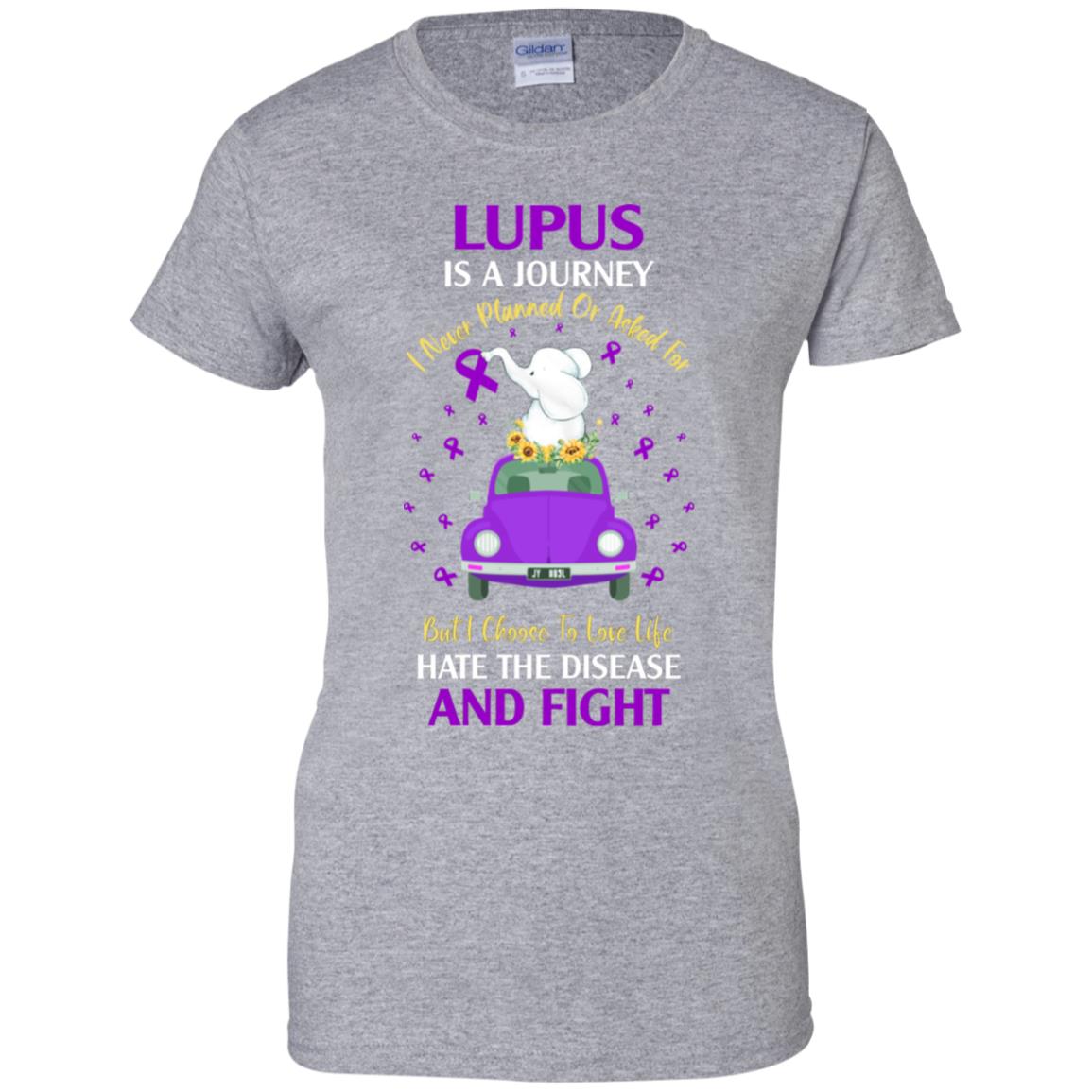 Lupus Awareness Is A Journey T-Shirt & Hoodie | Teecentury.com