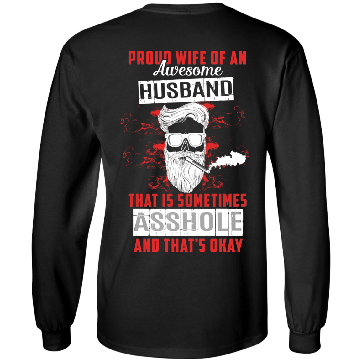 Proud Wife Of An Awesome Husband T-Shirt & Hoodie | Teecentury.com