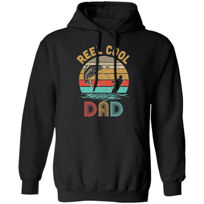 Vintage Reel Cool Dad Fish Fishing Father's Day Gift T-Shirt & Hoodie | Teecentury.com