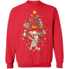 Sloth Christmas Tree Lights Funny Sloth Xmas Gift T-Shirt & Sweatshirt | Teecentury.com