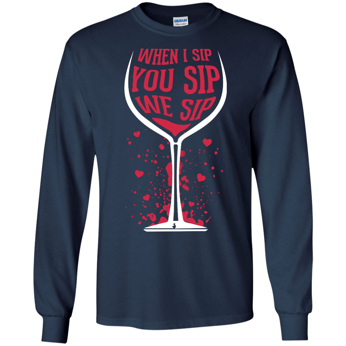 When I Sip You Sip We Sip T-Shirt & Hoodie | Teecentury.com