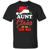 Santa Aunt Claus Matching Family Pajamas Christmas Gifts T-Shirt & Sweatshirt | Teecentury.com