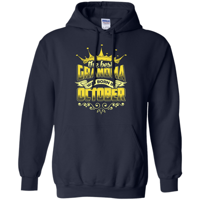 The Best Grandma Was Born In October T-Shirt & Hoodie | Teecentury.com