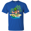 St Patricks Day Hawaiian Leprechaun Surfing T-Shirt & Hoodie | Teecentury.com