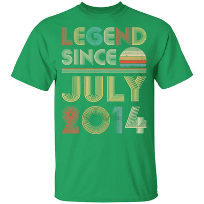 Legend Since July 2014 Vintage 8th Birthday Gifts Youth Youth Shirt | Teecentury.com