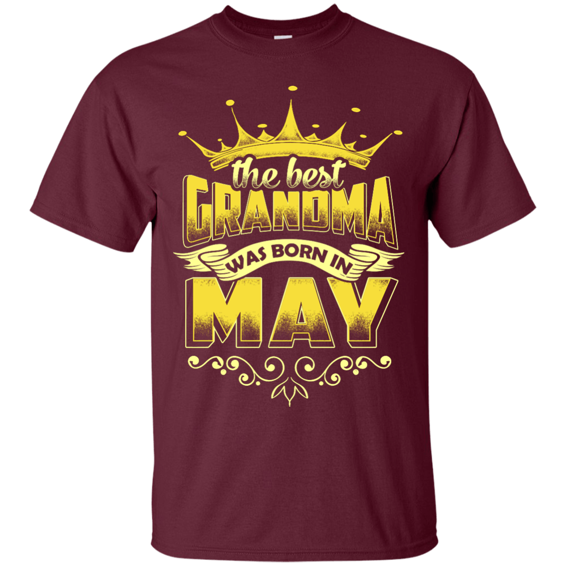 The Best Grandma Was Born In May T-Shirt & Hoodie | Teecentury.com