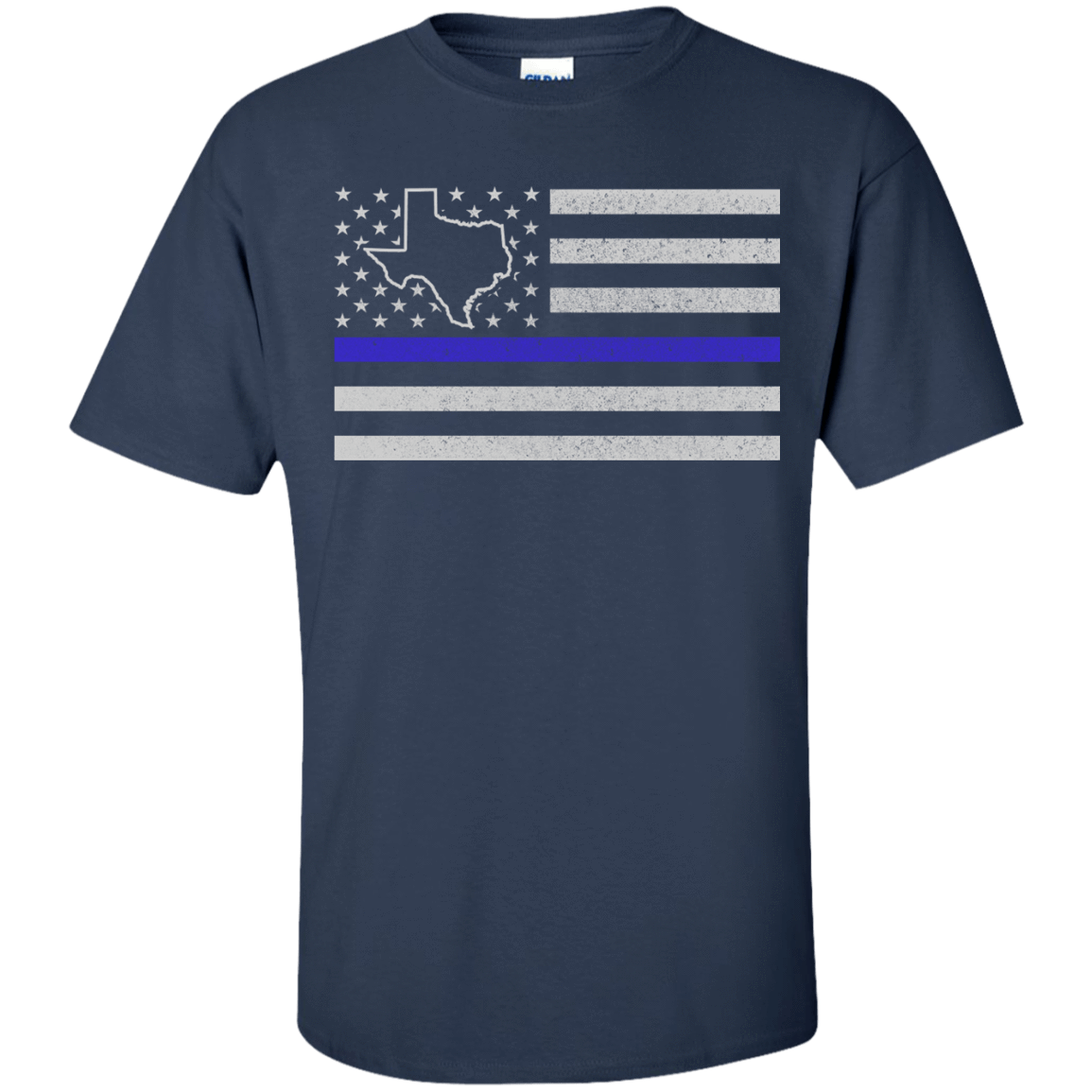 Texas Thin Blue Line Police State T-Shirt & Hoodie | Teecentury.com