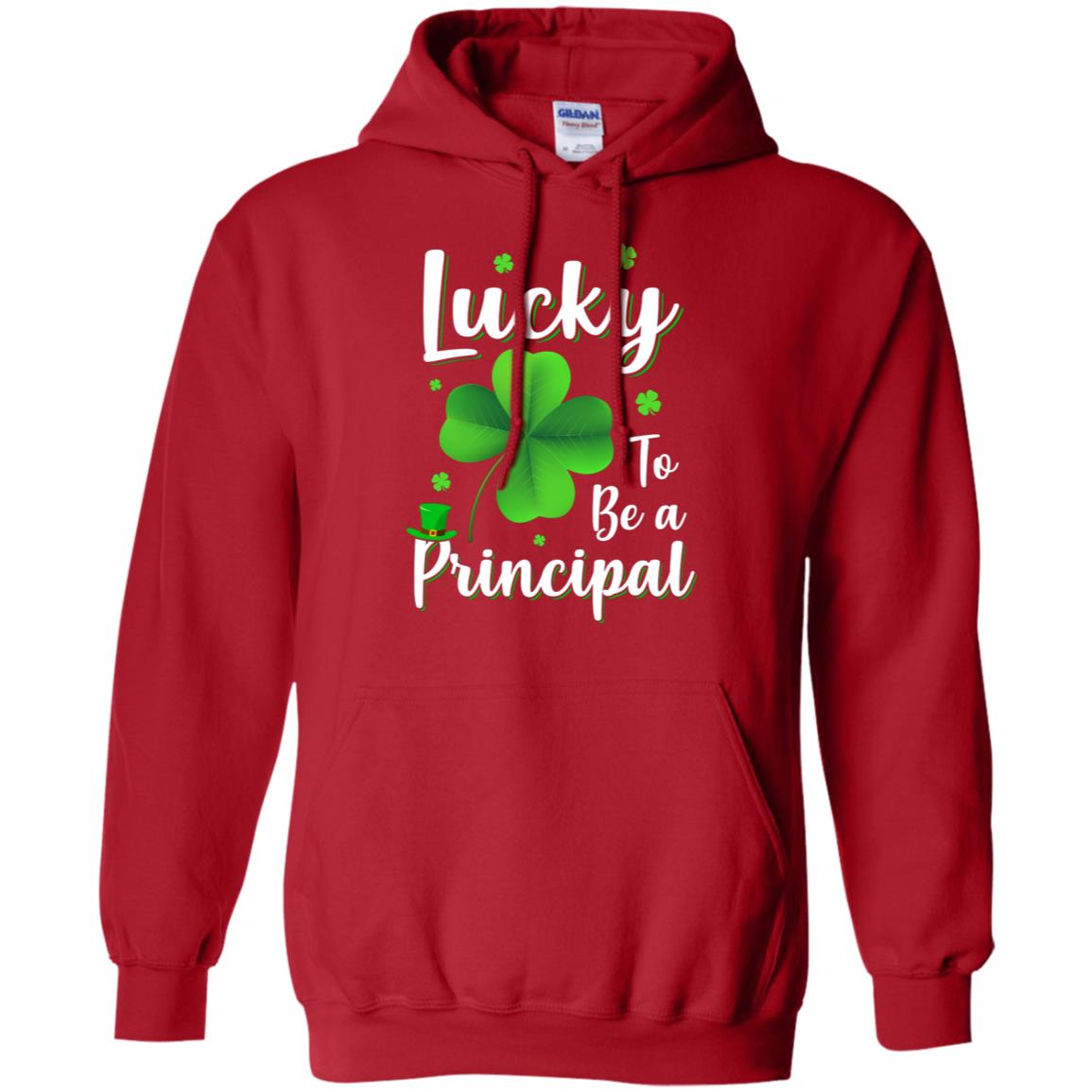 School Gift Lucky To Be A Principal St Patricks Day T-Shirt & Hoodie | Teecentury.com