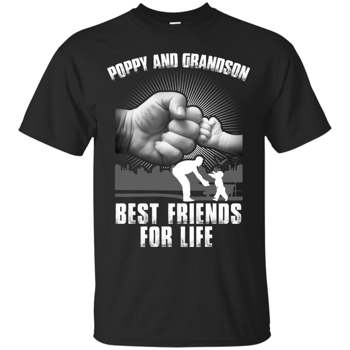 Poppy And Grandson Best Friends For Life T-Shirt & Hoodie | Teecentury.com