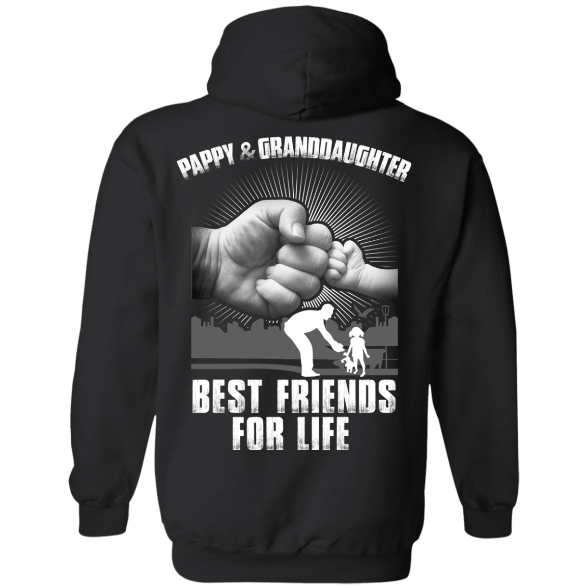 Pappy And Granddaughter Best Friends For Life T-Shirt & Hoodie | Teecentury.com
