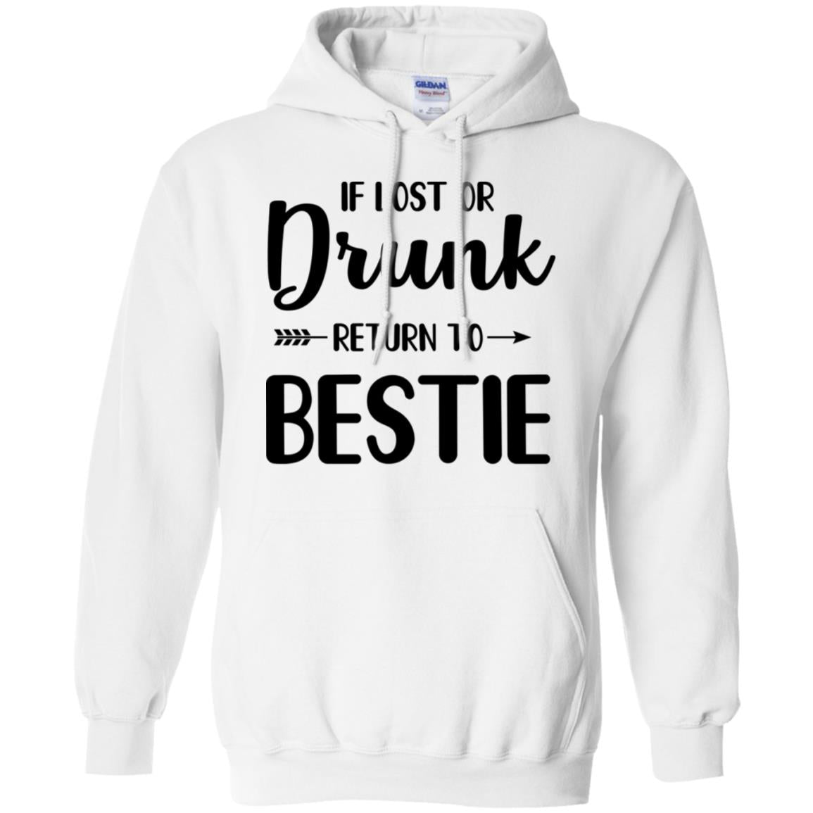 If Lost Or Drunk Please Return To My Bestie Couple T-Shirt & Tank Top | Teecentury.com