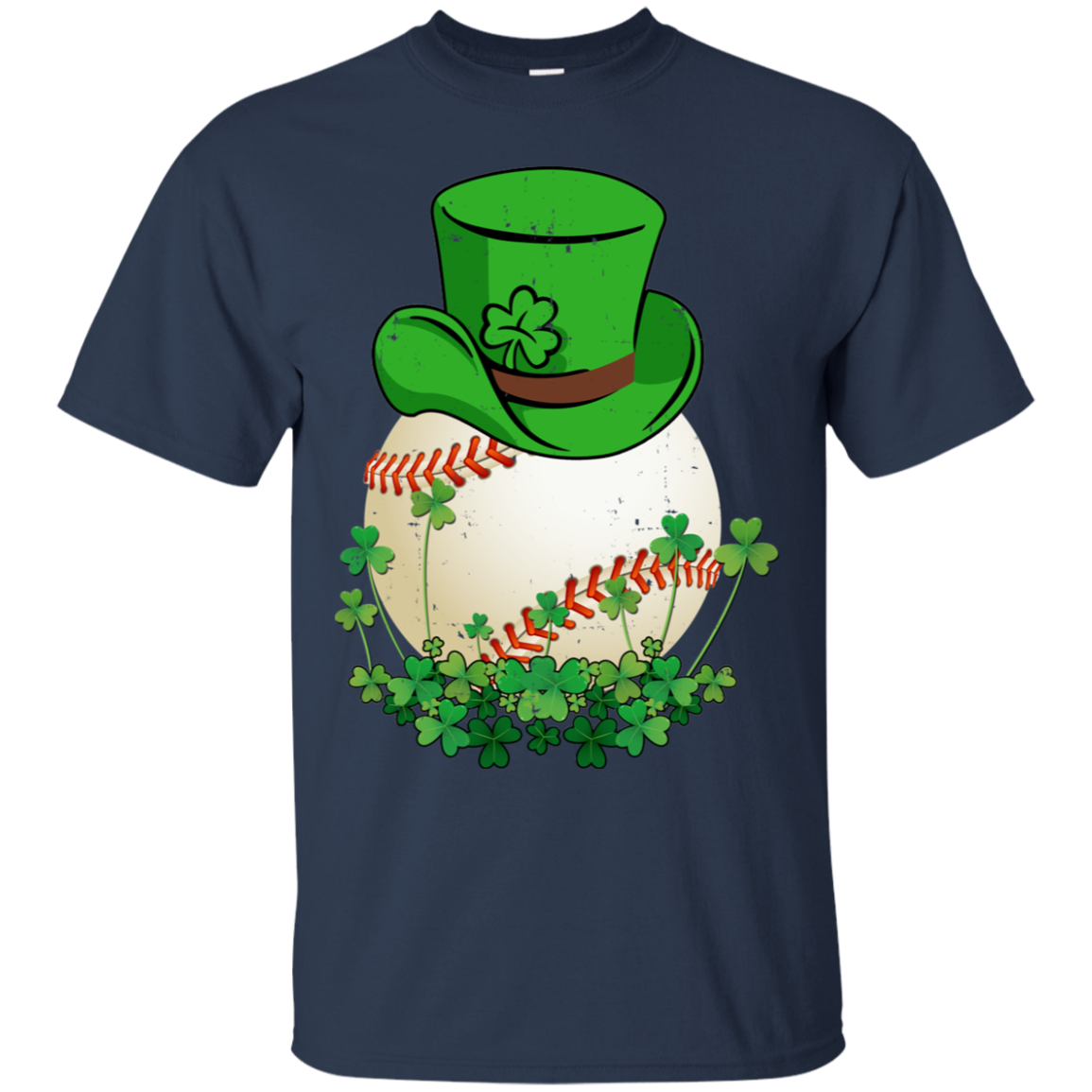 Shamrock Baseball Leprechaun St Patricks Day T-Shirt & Hoodie | Teecentury.com