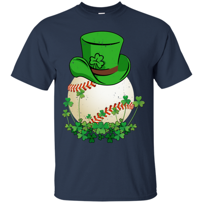 Shamrock Baseball Leprechaun St Patricks Day T-Shirt & Hoodie | Teecentury.com